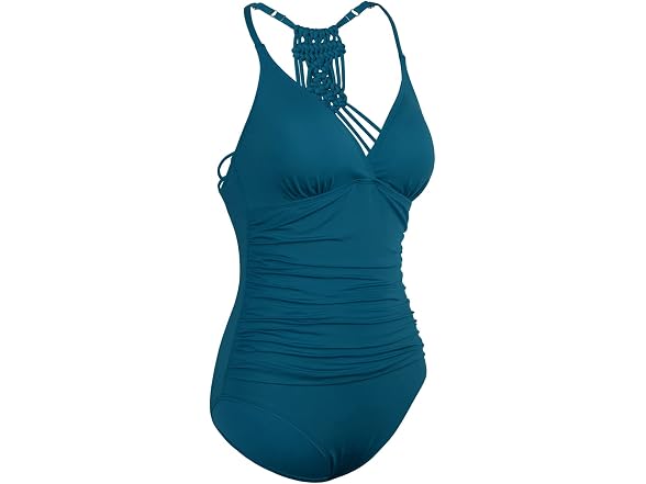 Hilor Women (16) Macrame Back Bathing Swimsuit