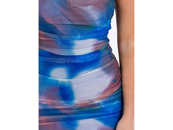 Princess Polly Micah Abstract Print Mini Dress