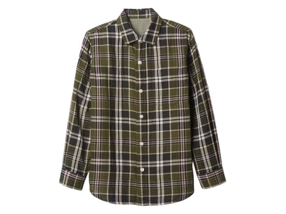 GAP Boys Longsleeve Doubleweave Shirt