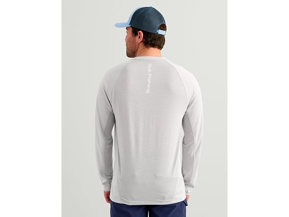 HUK Men's Standard Icon Crew Fishing Shirt
