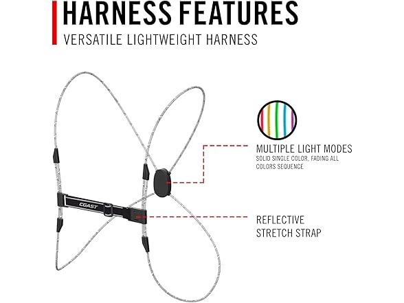 Coast COAST LH150 Rechargeable LED Hi-Vis Lighte