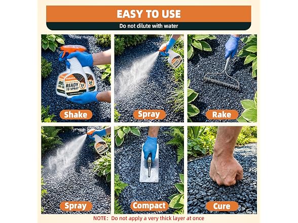 Shabebe Mulch & Rock Glue with Sprayer
