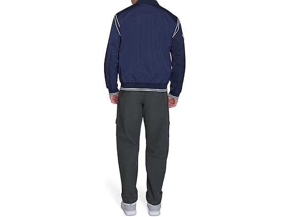 Champion Men Patch Varsity Bomber Jacket