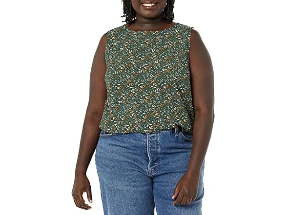 Amazon Essentials Women Regular-Fit Sleeveless Top
