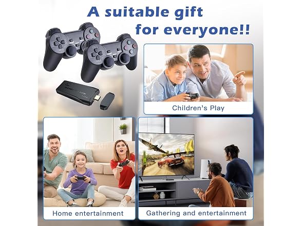 Retro Gaming Console M8 64G Wireless
