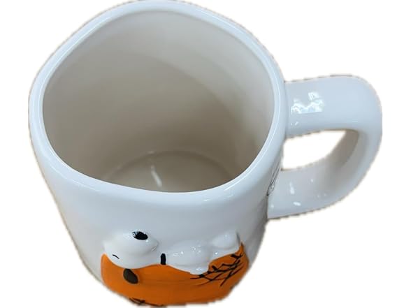 Rae Dunn Peanuts Halloween Ceramic Halloween Mug