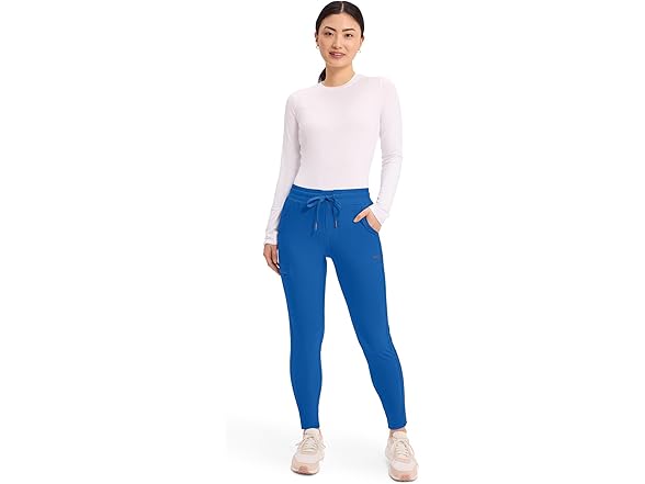 Cherokee Womens Mid Rise Scrub Pants