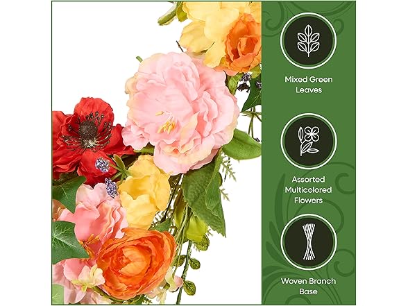 National Tree Company Spring & Summer Wreath