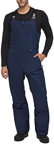 Arctix Men's Avalanche Athletic Fit Insulated Bib Overalls, Blue Night, Small/30" Inseam