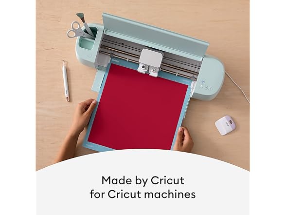 Cricut Everyday Iron On, Red, 3-Pack of 2ft