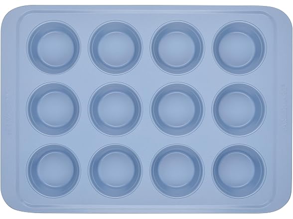 Farberware Bakeware Muffin/Cupcake Baking Pan, 12-cup