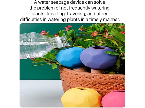 4Pcs Self Water Terracotta Spikes