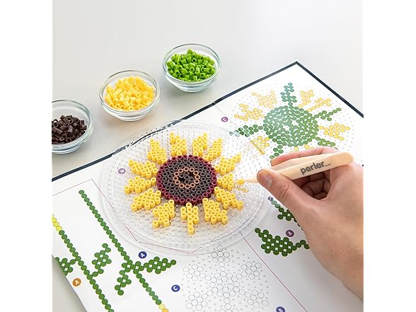 Perler Wildflower Bouquet 3D Fused Bead Kit