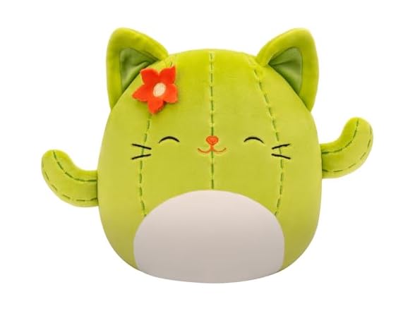 Squishmallows Original 8" Ms. Miss Green Cactus Cat