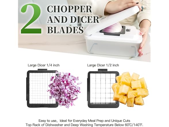 iETH 14-In-1 Chopper Vegetable Cutter