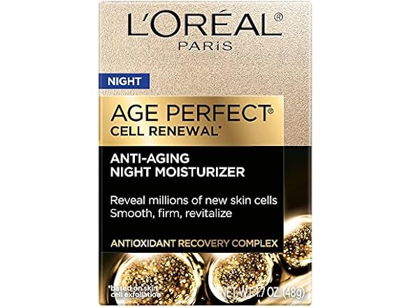 L'Oreal Paris, Age Perfect Night Moisturizer 