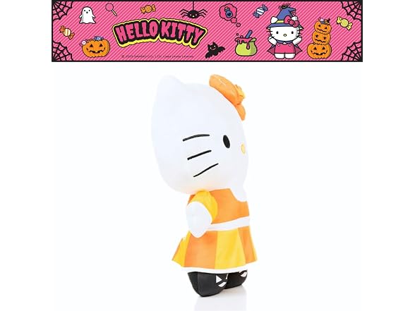 Franco Hello Kitty Halloween Candy Corn Pillow