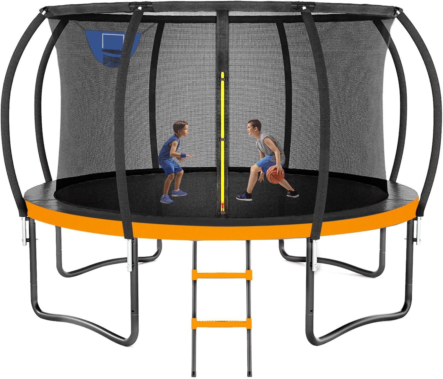 Kiivakii Trampoline 12FT with Basketball Hoop - Gallery 8
