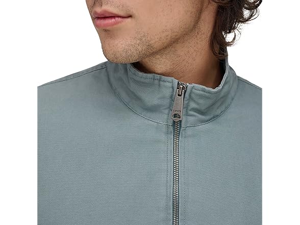 Levis Mens Cotton Canvas Harrington Jacket