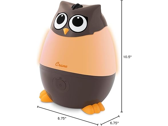 Crane Ultrasonic Humidifiers for Kid's Room and Baby Nursery