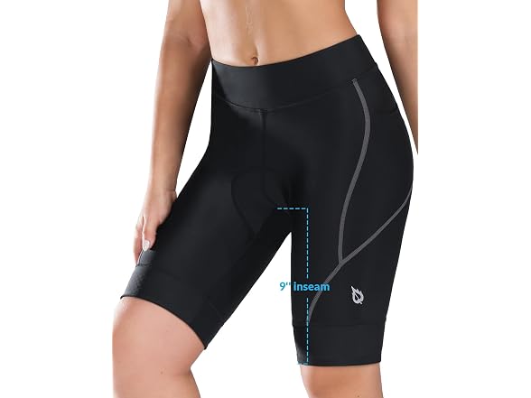 Baleaf Women (L) Women's 4d Padded Bike Shorts