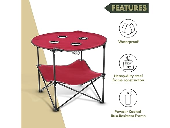 ARROWHEAD OUTDOOR 28" Circular Table