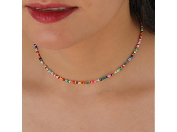 Wellike Freshwater Pearl Beaded Necklace for Women