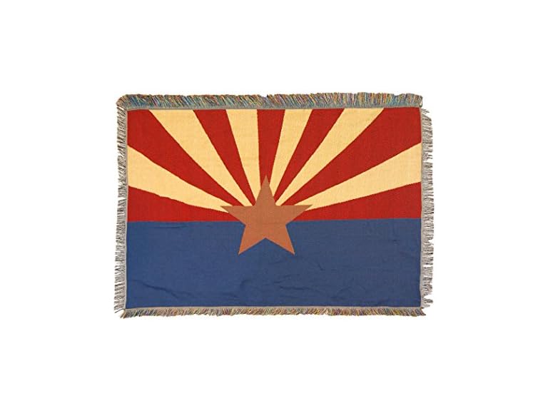 Arizona State Flag Tapestry Blanket