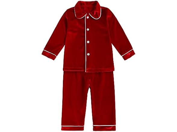 Mygbcpjs Men (3-4T) Velvet Pajamas Toddler Pants