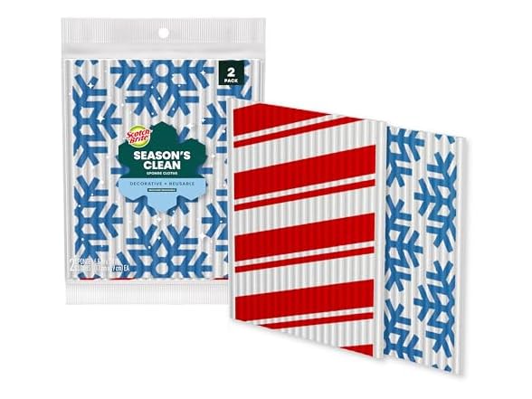 Scotch-Brite Season's Clean Sponge Cloths 2pk