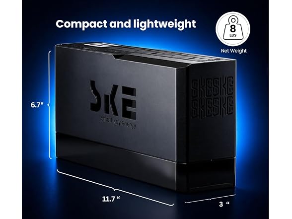 SKE UPS Battery Backup 425VA/240W