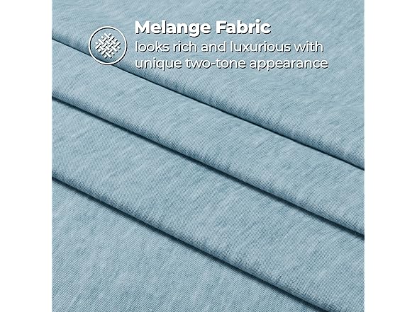 Superior Melange Flannel Cotton, Ultra-Soft Brushed Sheets