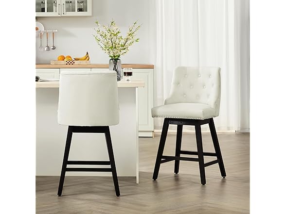 BFD Swivel Bar Stools, Set of 2