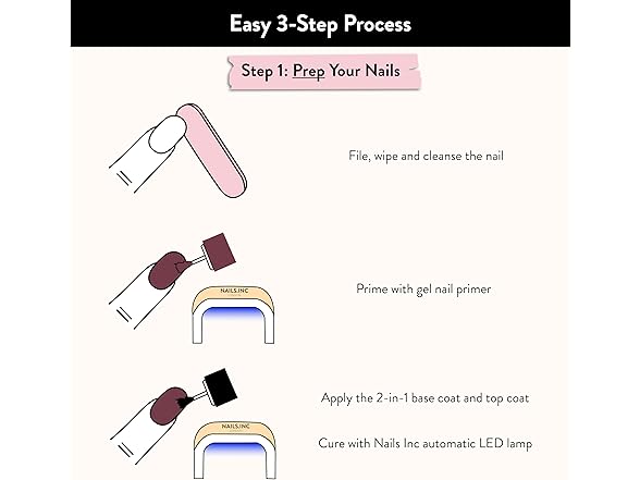 Nails Inc Nails Inc GelLED Portable LED Lamp, Cure