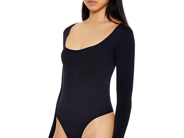 Forever 21 (L) Seamless Long-Sleeve Bodysuit