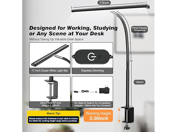 Airlonv LED Desk Lamp