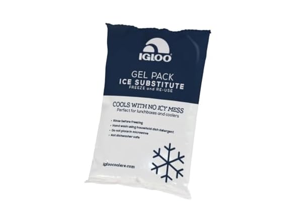 Igloo MaxCold Gel Ice Packs, Reusable