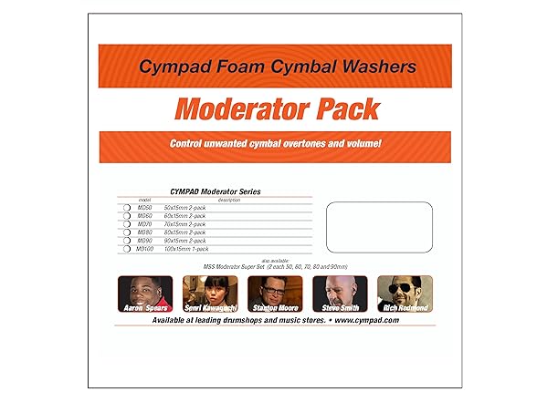 Cympad Moderator Cymbal Tuner Pads