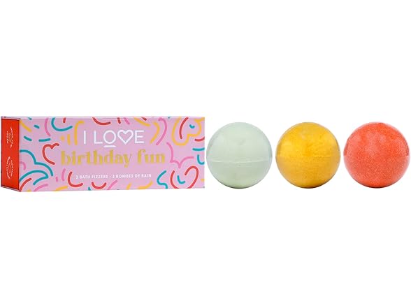 I LOVE Special Moments Birthday Fun Bath Fizzer Pack