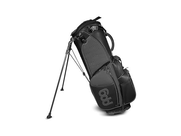 Pin Point Golf Triumph Leather Stand Bag