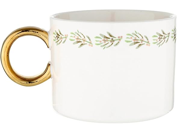 Santa Barbara Design Studio Coffee Mugs - 16-Ounce, Purple Bow
