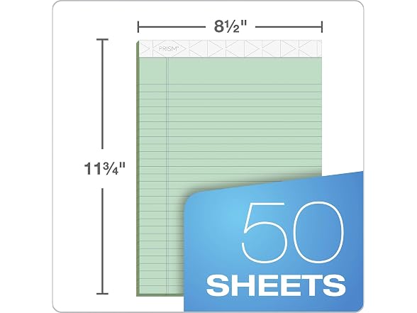 Tops Tops Prism Plus 100% Recycled Legal Pad