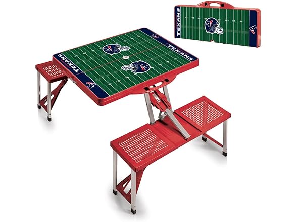 HOUSTON TEXANS Picnic Table