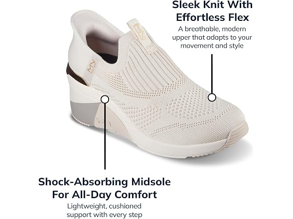 Skechers Women's A-Wedge-Crecent Hands