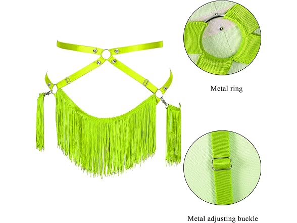 Bbohss Women (40) Body Harness Leg Garter Hip Belt