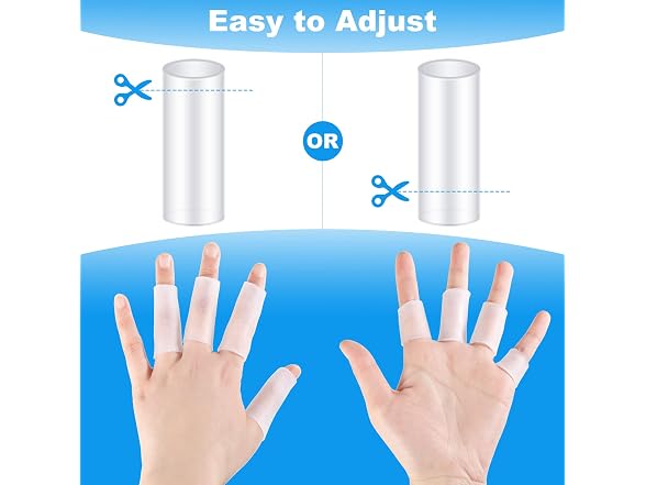 Treela Gel Finger Sleeve Protectors 40pc