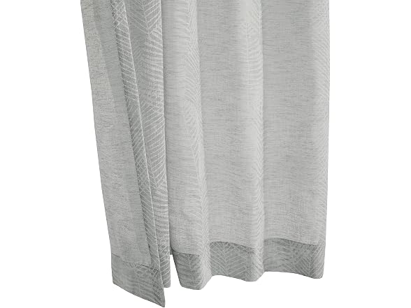 LOFT LIVING Light Filtering Dual Header Curtain