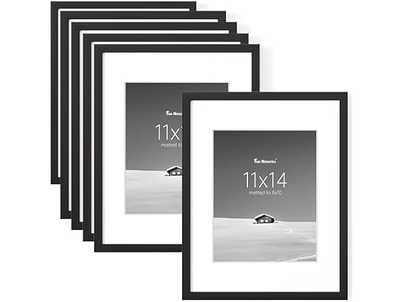 Fun Memories 11x14 Picture Frames Black