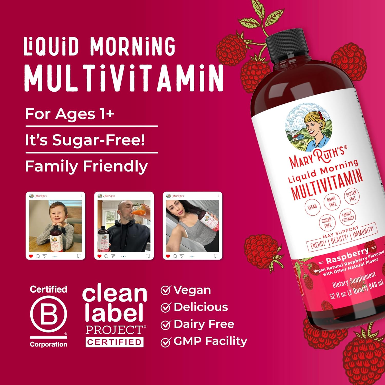 MARYRUTH'S Liquid Morning Multivitamin - Gallery 12