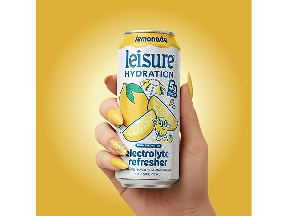 12PK Leisure Hydration Non-Carbonated Lemonade